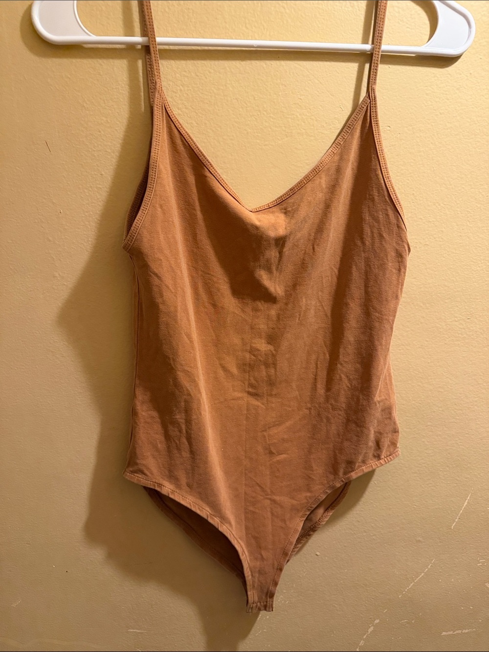 Zara Rust Orange Scoop Neck Tank